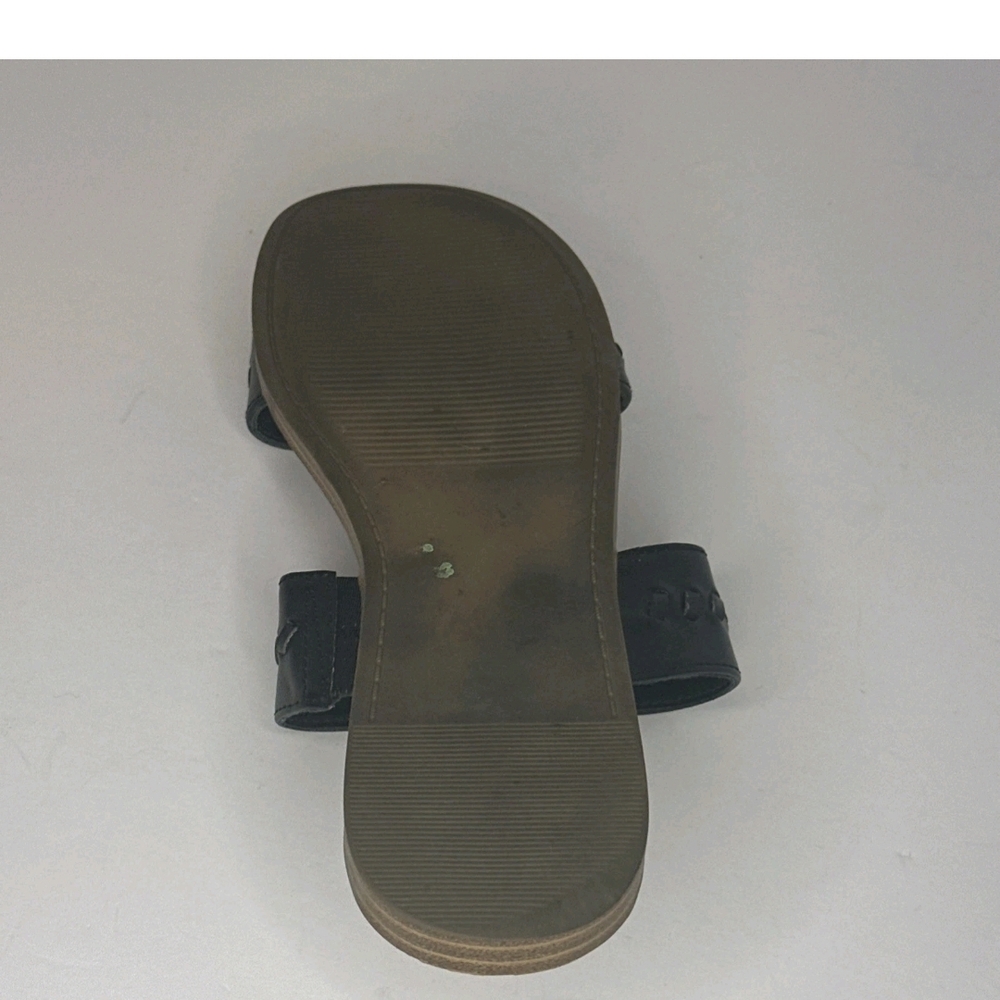 Kohl's Black Slide Sandals